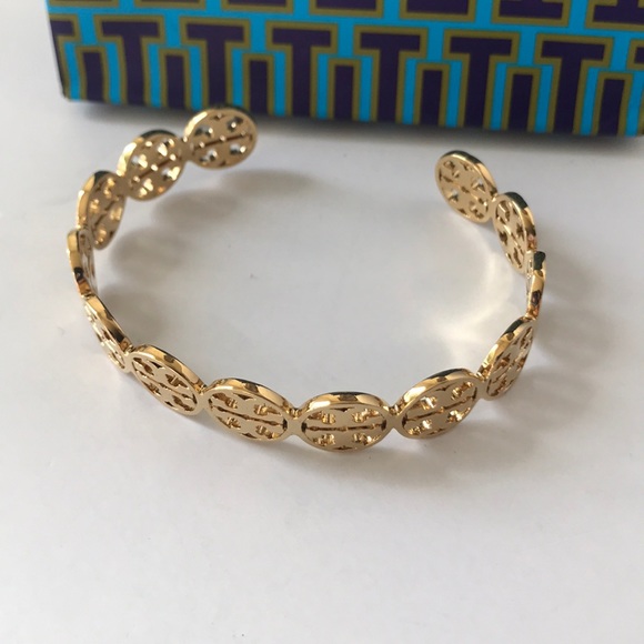 Tory Burch Jewelry - New Tory Burch logo cuff Tory Burch Jewelry - New Tory Burch logo cuff